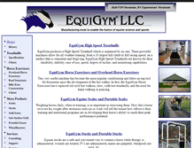 Tablet Screenshot of equigym.com